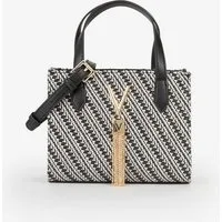 VALENTINO BAGS Shopper DIVINA SUMMER, Damen Umhängetasche, Schultertasche Handtasche mit Schmuckelement