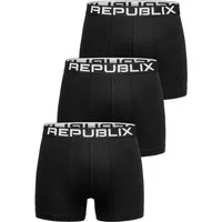 REPUBLIX Boxershorts DON (3er-Pack) Herren Baumwolle Männer Unterhose Unterwäsche