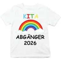 Youth Designz Print-Shirt Kinder T-shirt "KITA ABGÄNGER 2026" Kindergarten Abschluss T-Shirt mit trendigen Aufdruck für Jungen und Mädchen