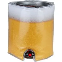 ich-zapfe Kühlmanschette Kühlmanschette für 5 Liter Fässer Bierfass