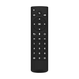 MK27 Dual Mode Voice Remote Control Air Mouse with Gyroscope 2.4G/bluetooth IR Learning USB Dongle Universal Smart TV An