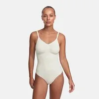 cfab (creamy fabrics) Shaping-Body Bodysuit Sculpting Shapewear mit String-Light Grey-3XL (1-tlg)