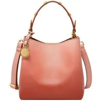 Fossil Umhängetasche Bucket Crossbody Bag, aus echtem Leder