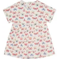 Hust & Claire A-Linien-Kleid HCKaja (1-tlg) Kaja Kleid – Sommerliches Baumwollkleid mit Schmetterlingsmuster