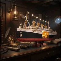 Robotime Modellbausatz 1912 - Eternal Atlantic Voyager aus Holz, (433-tlg)