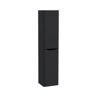 VitrA New Integra Round Hochschrank mit 2 Türen 40 x 37 x 180 cm (BxTxH) Türanschlag Matt,80002 80002