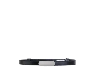 Vanzetti - 20 mm Ledergürtel schwarz - Gr. - L