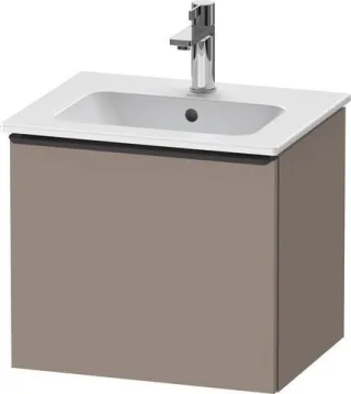 Duravit D-Neo Waschtischunterbau wandhängend Basalt Matt 510x402x440 mm - DE42600BD430000 DE42600BD430000