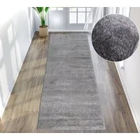 OTTO home Läufer Ariano, dezenter Glanz mit Hoch-Tief-Struktur, rechteckig, Höhe: 12 mm, Vintage Design, Schrumpf Carving-Effekt, Wohnzimmer, Flur