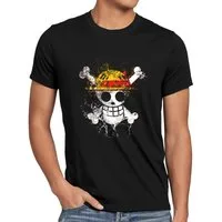 style3 T-Shirt one piece ruffy luffy monkey d strohhutbande strawhats jolly roger