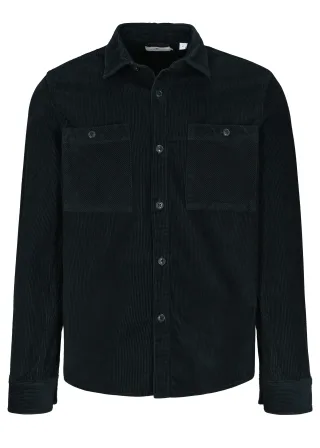 BASEFIELD - Overshirt 1/1 Arm night blue - Gr. - XXL