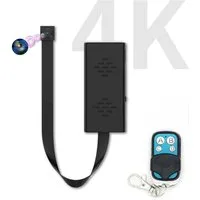 SpionProfi Überwachungskamera 128GB 4K Mini Kamera Video Aufnahme Bewegungsmelder Einbau Nistkasten (Innenbereich, Außenbereich (nicht Wasserdicht), 1-tlg., 4K Ultra HD Mini Spycam Spion versteckte Kamera Einbau)
