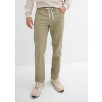 bonprix Schlupfhose mit elastischem Bund, Regular Fit, aus Baumwolle und Elasthan