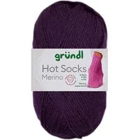 Gründl 50 Gramm Gründl Hot Socks Merino Superwash 4-fach Häkelwolle