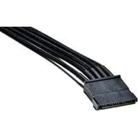 1x SATA 60cm, Kabel schwarz