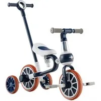 KOMFOTTEU Dreirad Kinder Balance Fahrrad, 4-Rad-Laufrad