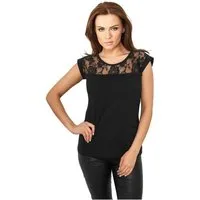 URBAN CLASSICS Tanktop Ladies Top Laces Tee XS bis XL