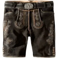 Stockerpoint Trachtenlederhose Oliver Herren (1-tlg) Trachtenlederhose, Trachtenhose, Bayerische Lederhose, Oktoberfest