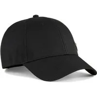 PUMA Baseball Cap ESS METAL CAT BB CAP klassisches 6-Panel-Design, gebogener Schirm, mit Metall-Pin