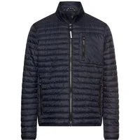 camel active Steppjacke mit Stehkragen und Reißverschlusstaschen