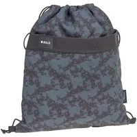 LÄSSIG Turnbeutel Bold, spots blue, aus recyceltem Material