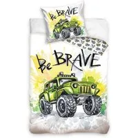 Carbotex Bettwäsche Monster Truck Bettwäsche 140 x 200 cm