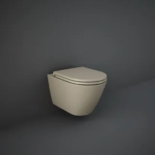 RAK Feeling WC RST23514A, spülrandlos wandhängend, cappuccino matt