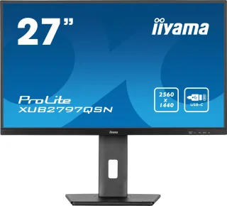 iiyama ProLite XUB2797QSN-B2 Monitor 68.5cm (27") WQHD | xub2797qsn-b2 | IPS - 1ms