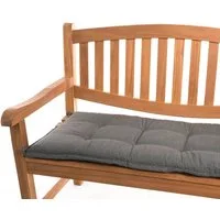 KETTtex Bankauflage Gartenbank Florence 140 cm 50089-51 grau meliert 140x50x6 cm KETTtex, (1 St)