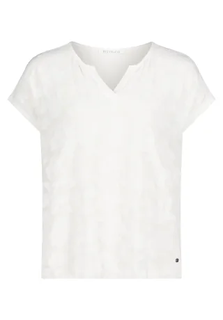 Betty & Co - Casual-Shirt Rohweiß - Gr. - S