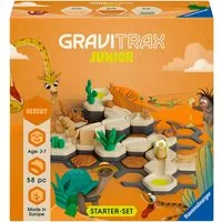 Ravensburger Kugelbahn-Bausatz GraviTrax Junior, Starter-Set S Desert, Made in Europe