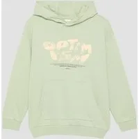 s.Oliver Sweatshirt Sweatshirt Oversized Hoodie mit Frontprint