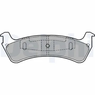 Delphi Bremsbel?ge hinten Ford Explorer Jeep Grand