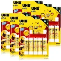 UHU Bastelkleber Uhu Kleber stick 6x8,2g (6er Pack)