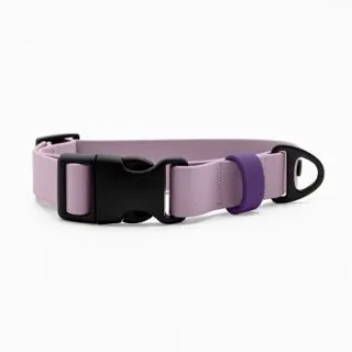 THE DOG IDEA Biothane Halsband Lavendel Klickverschluss M