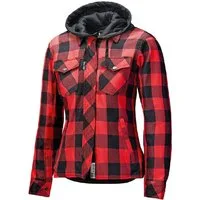 Held Biker Fashion Motorradjacke Lumberjack II Damen Motorrad Textiljacke reißverschluss