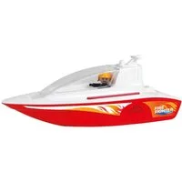 Lena® Spielzeug-Boot Boazz Feuerwehrboot, ohne Pumpe, inklusive Spielfigur, Made in Europe