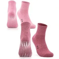 OCCULTO Sportsocken Damen Stoppersocken 2-4er Pack (Modell: Madeleine) (2-Paar)