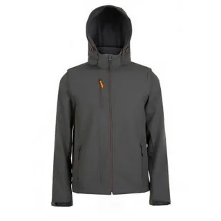 SOLS Herren Transformer Pro Softshell Jacke (Holzkohle)