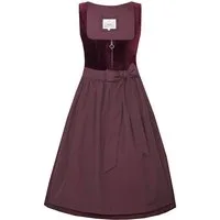 MarJo Dirndl Dirndl Kirchham 70cm Länge bordeaux