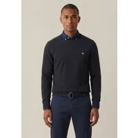 FYNCH-HATTON Strickpullover mit Logostickerei