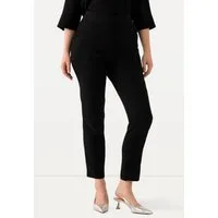 Ulla Popken Funktionshose Acetat-Hose schmales Bein Komfortbund