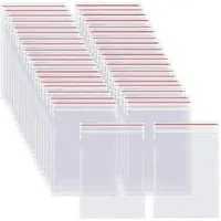 ARLI Aufbewahrungstasche 1000x Druckverschlussbeutel 100 x 150 mm LDPE (1000-tlg., Tüten), Schnellverschlußbeutel Zip Beutel transparent