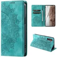 CoverKingz Handyhülle Hülle für Samsung Galaxy A55 5G Handyhülle Flip Case Cover Tasche, Mandala