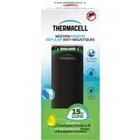 ThermaCell Insektenabwehrgerät Mückenabwehr Protect, schwarz-grün, Mückenschutz Standgerät