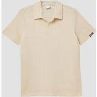 s.Oliver Kurzarmshirt T-Shirt Poloshirt mit Strukturmuster