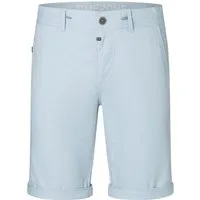 TIMEZONE Chinoshorts Lässiger Schnitt Kordelzug Elastische Taille für Herren Baumwolle Regular Fit unifarben atmungsaktiv Reißverschluss