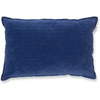 PiP Studio Dekokissen Velvet Sky Kissen dark blue 40x60cm (1 Stück)