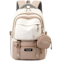 Blusmart Schulrucksack Jungen mädchen teenager schultasche mit Geldbörse (Wasserdicht Rucksack, 1-tlg., Laptop tasche backpack), für Jungen und Mädchen