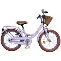 Volare Kinderfahrrad Ashley 12-Zoll Mädchen Lila – Stützräder, Handbremse & Rücktrittbremse, Verstellbarer Lenker und Sattel (wächst mit), 85% montiert